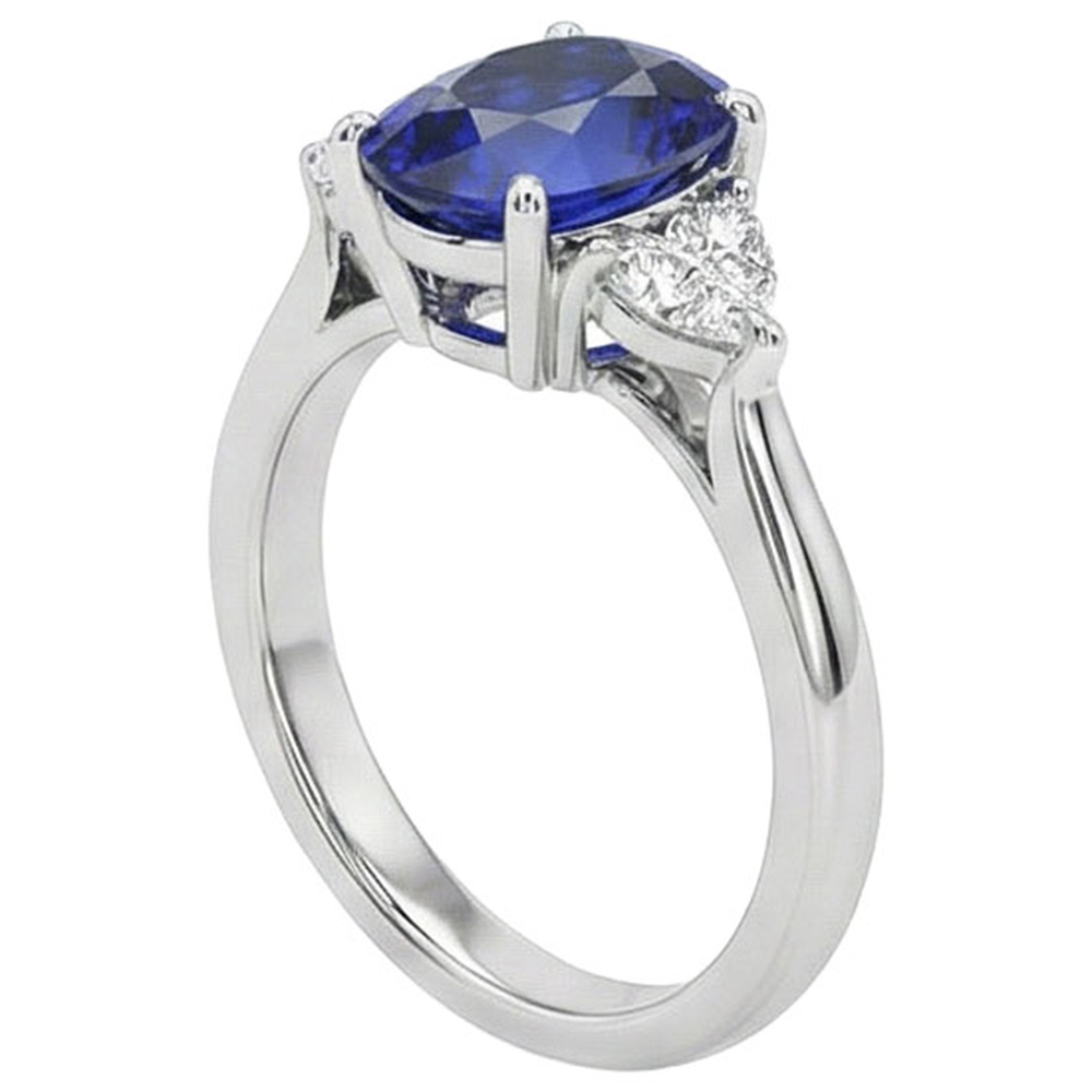 naturel round diamant 8.25carats bague vue de dessus