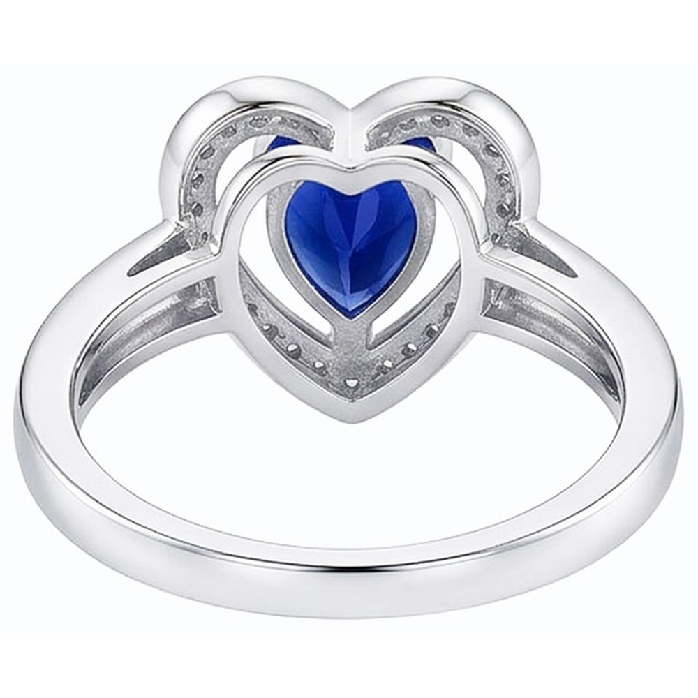 naturel round diamant 3carats bague vue de dessus