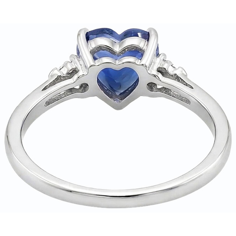 naturel round diamant 1.75carats bague vue de face