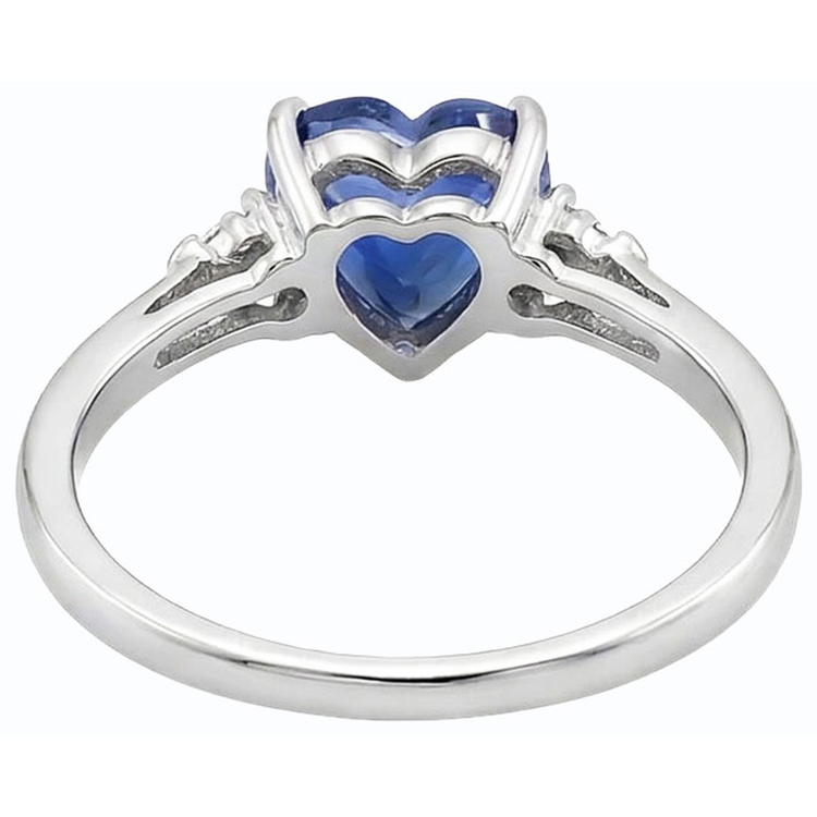 naturel round diamant 1.75carats bague vue de face