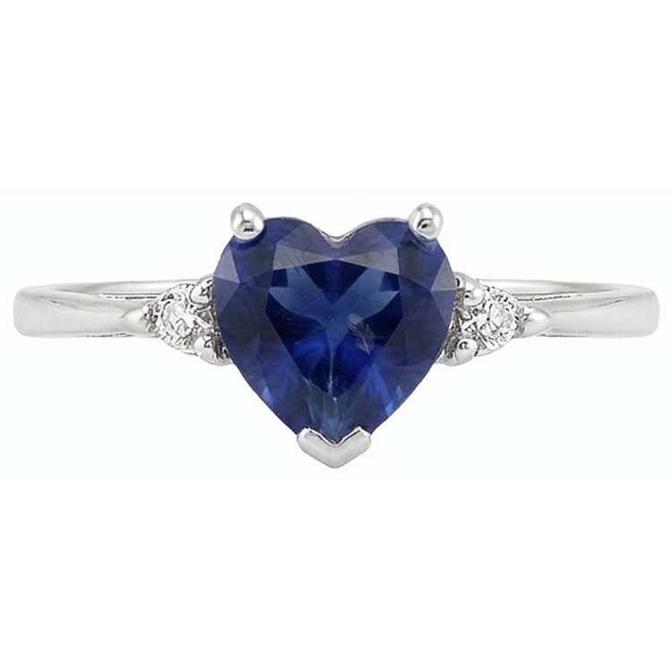 naturel round diamant 1.75carats bague vue de profil