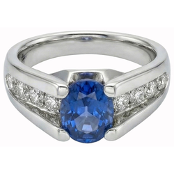 Bague Diamant Naturel 2.50 Carats
