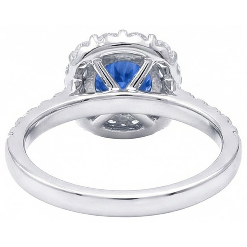 naturel diamant 1.50carats bague vue de profil