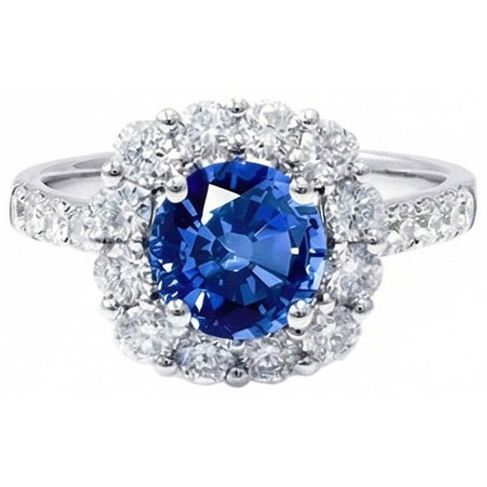 naturel diamant 1.50carats bague détail rapproché