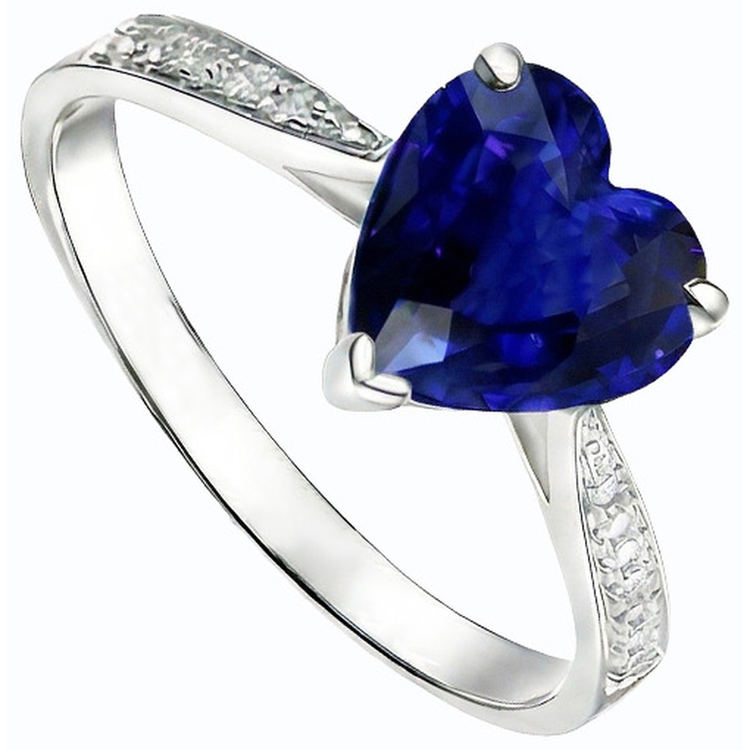 naturel round diamant 3.50carats bague détail rapproché
