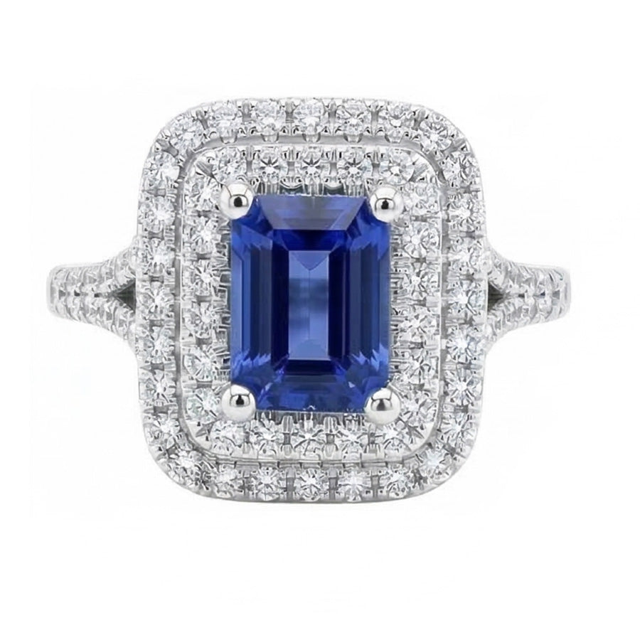 naturel diamant 4carats bague détail rapproché