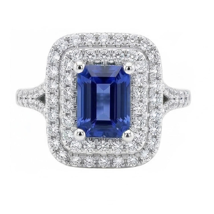 naturel diamant 4carats bague détail rapproché