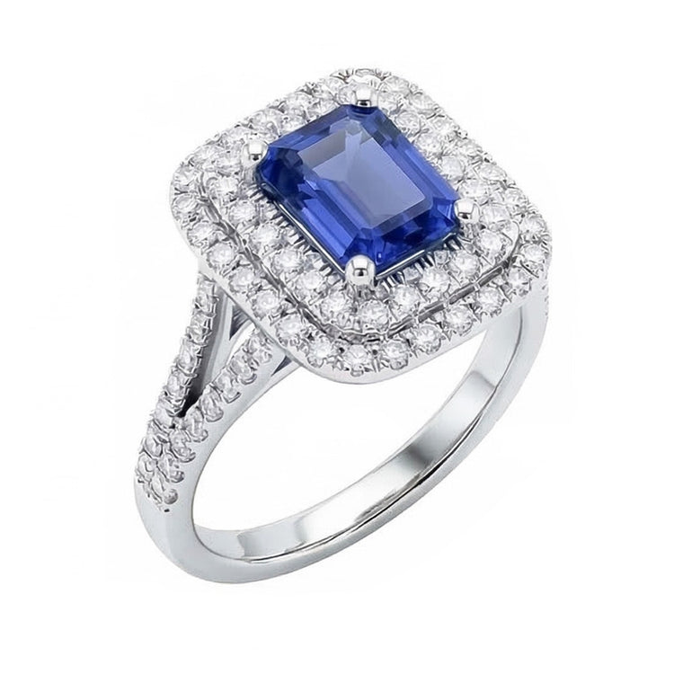 naturel diamant 4carats bague angle de côté