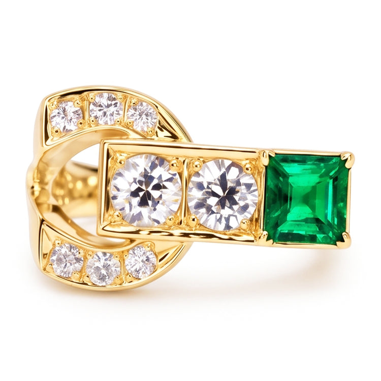 Bague Émeraude Naturel 2.75 Carats