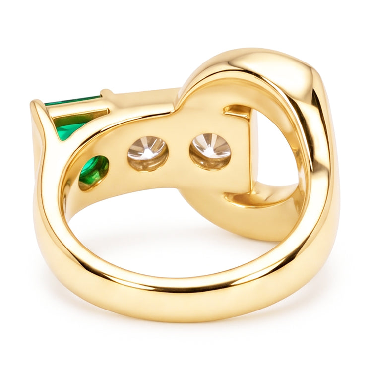 Bague Émeraude Naturel 2.75 Carats