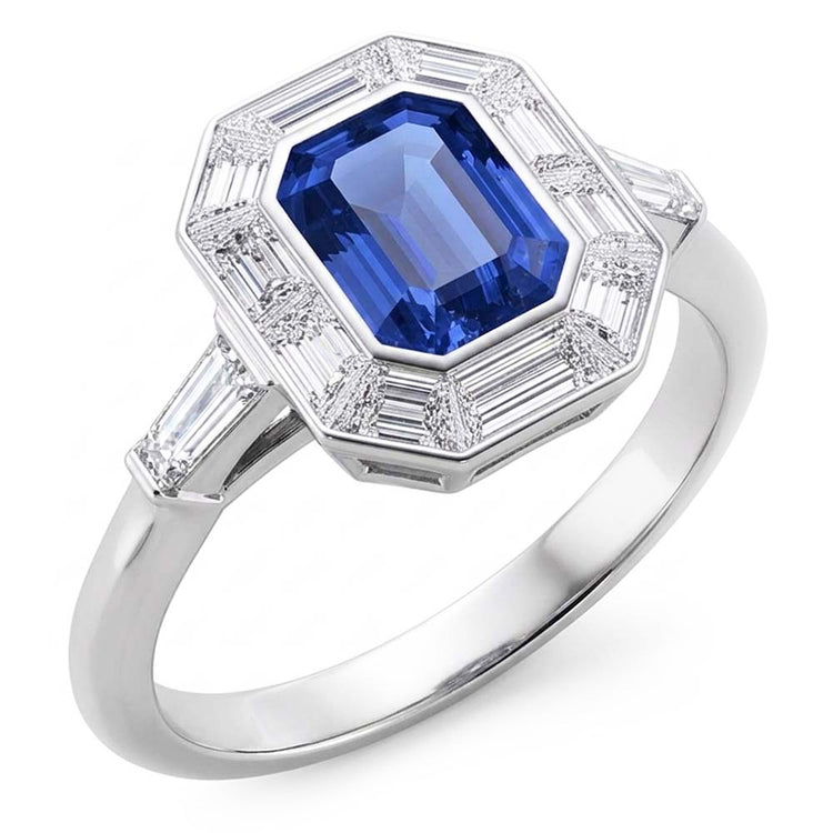 Bague Émeraude Naturel 3.50 Carats