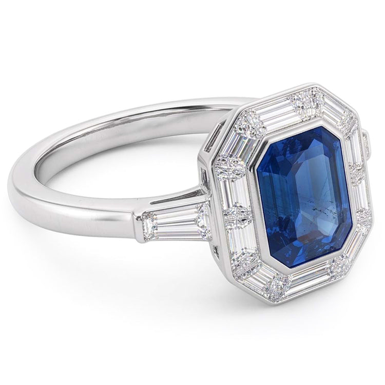 Bague Émeraude Naturel 3.50 Carats