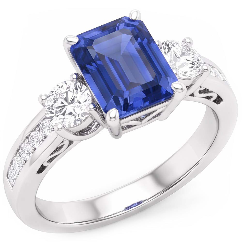 Bague Émeraude Naturel 3 Carats