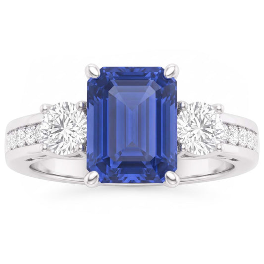 Bague Émeraude Naturel 3 Carats