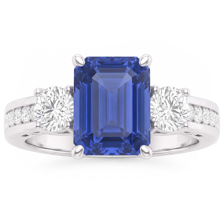 Bague Émeraude Naturel 3 Carats