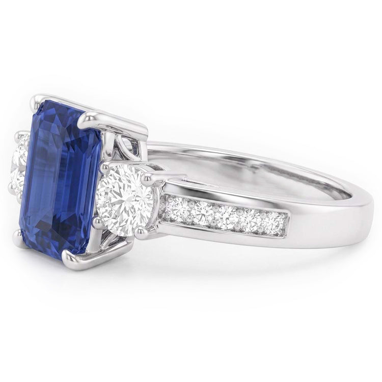 Bague Émeraude Naturel 3 Carats