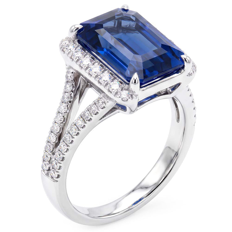 Bague Émeraude Naturel 4.50 Carats