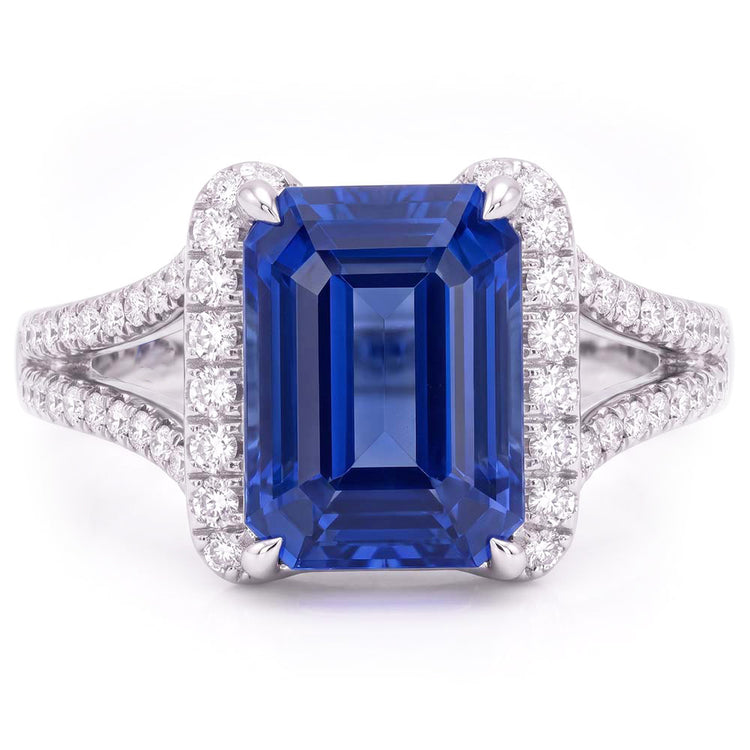 Bague Émeraude Naturel 4.50 Carats