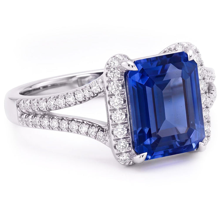 Bague Émeraude Naturel 4.50 Carats