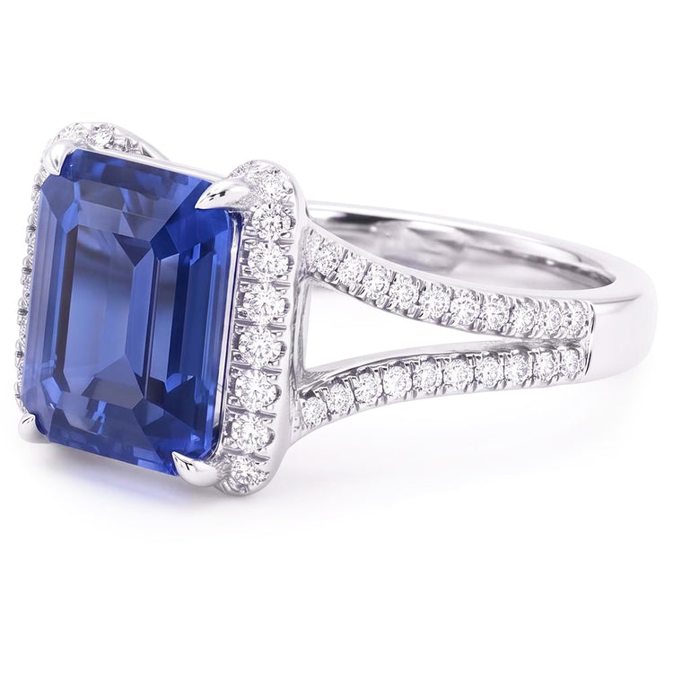 Bague Émeraude Naturel 4.50 Carats