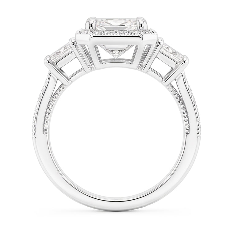 Bague En Diamant Naturels Extraits des Mines ( et non cultivés en laboratoire ) Naturel Radieux De 6 Carats