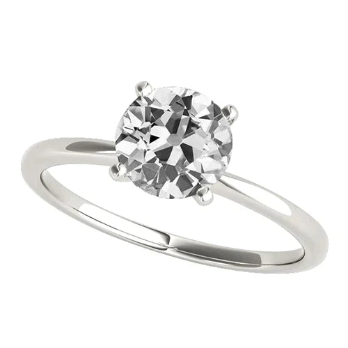 Bague En Naturel Diamant Classique Old Miner 1.5 Carat