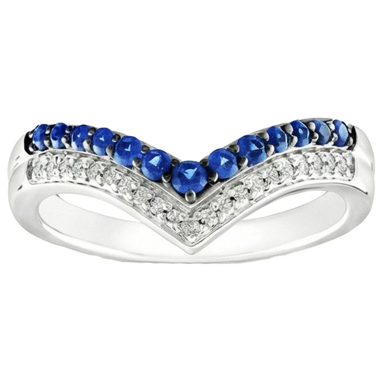 naturel round diamant 2carats bague vue de dessus