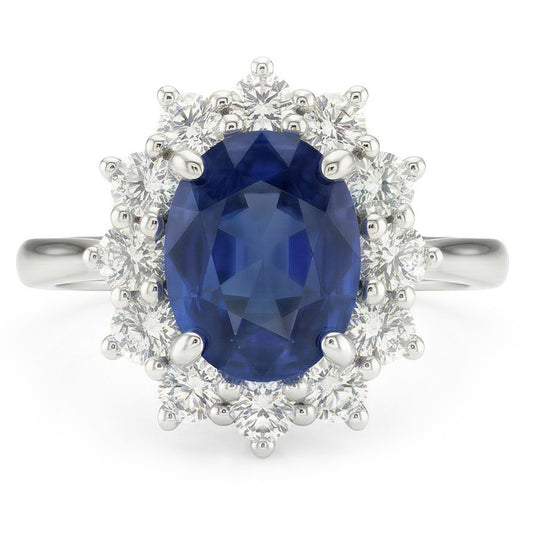 naturel round diamant 1.55carats bague détail rapproché