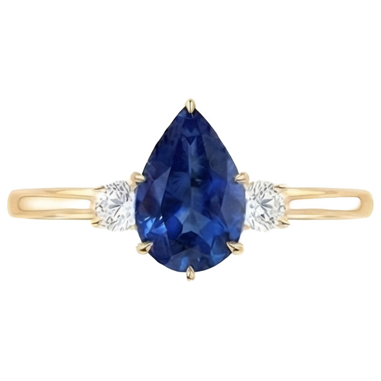 naturel round diamant 6.20carats bague détail rapproché