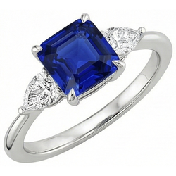 Bague Saphir Naturel 2.75 Carats