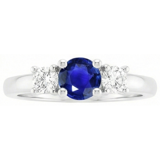 naturel diamant 1.50carats bague angle de côté