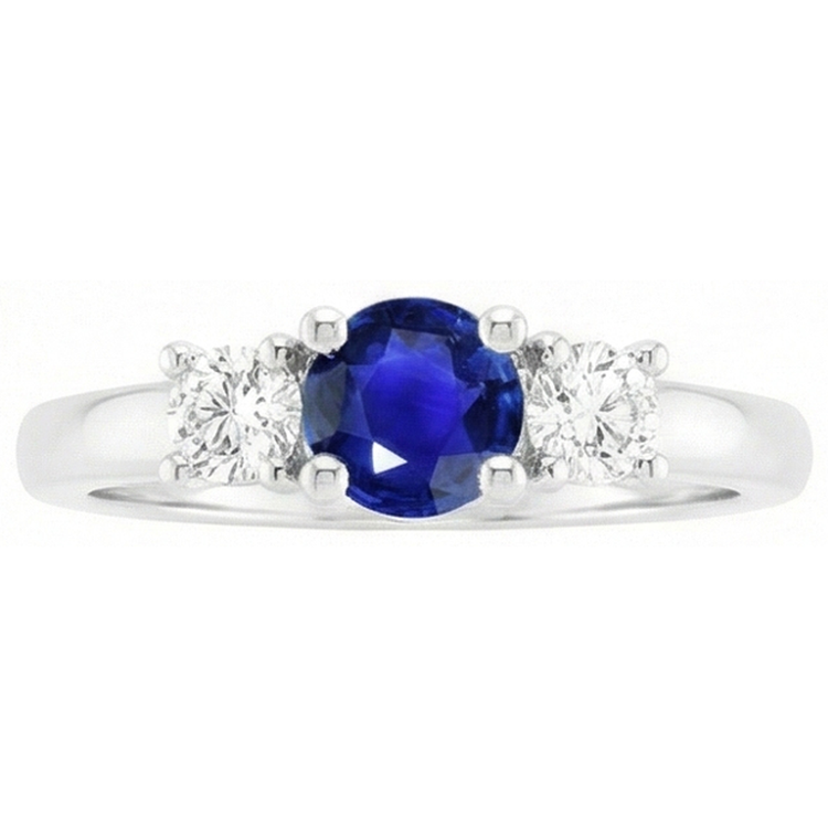 naturel diamant 1.50carats bague angle de côté