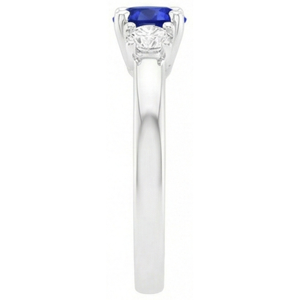 naturel diamant 1.50carats bague vue de profil