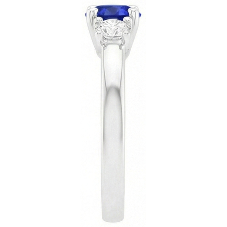 naturel diamant 1.50carats bague vue de profil