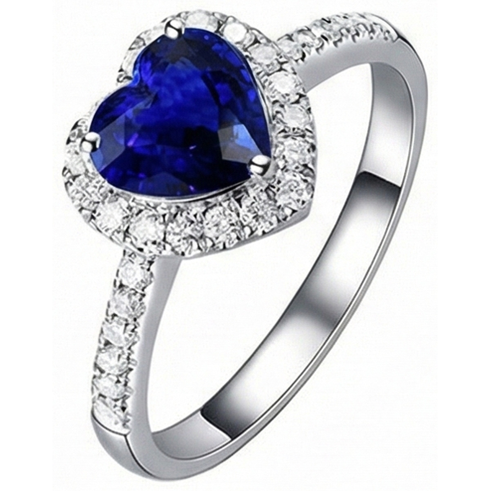 naturel round diamant 4carats bague détail rapproché