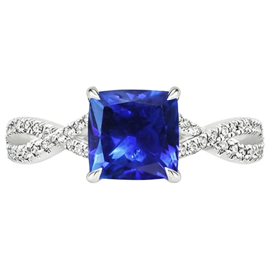 naturel round diamant 3.25carats bague détail rapproché