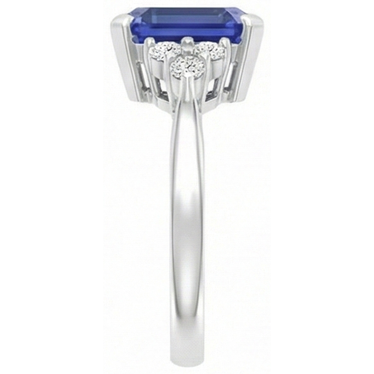naturel diamant 3carats bague vue de dessus