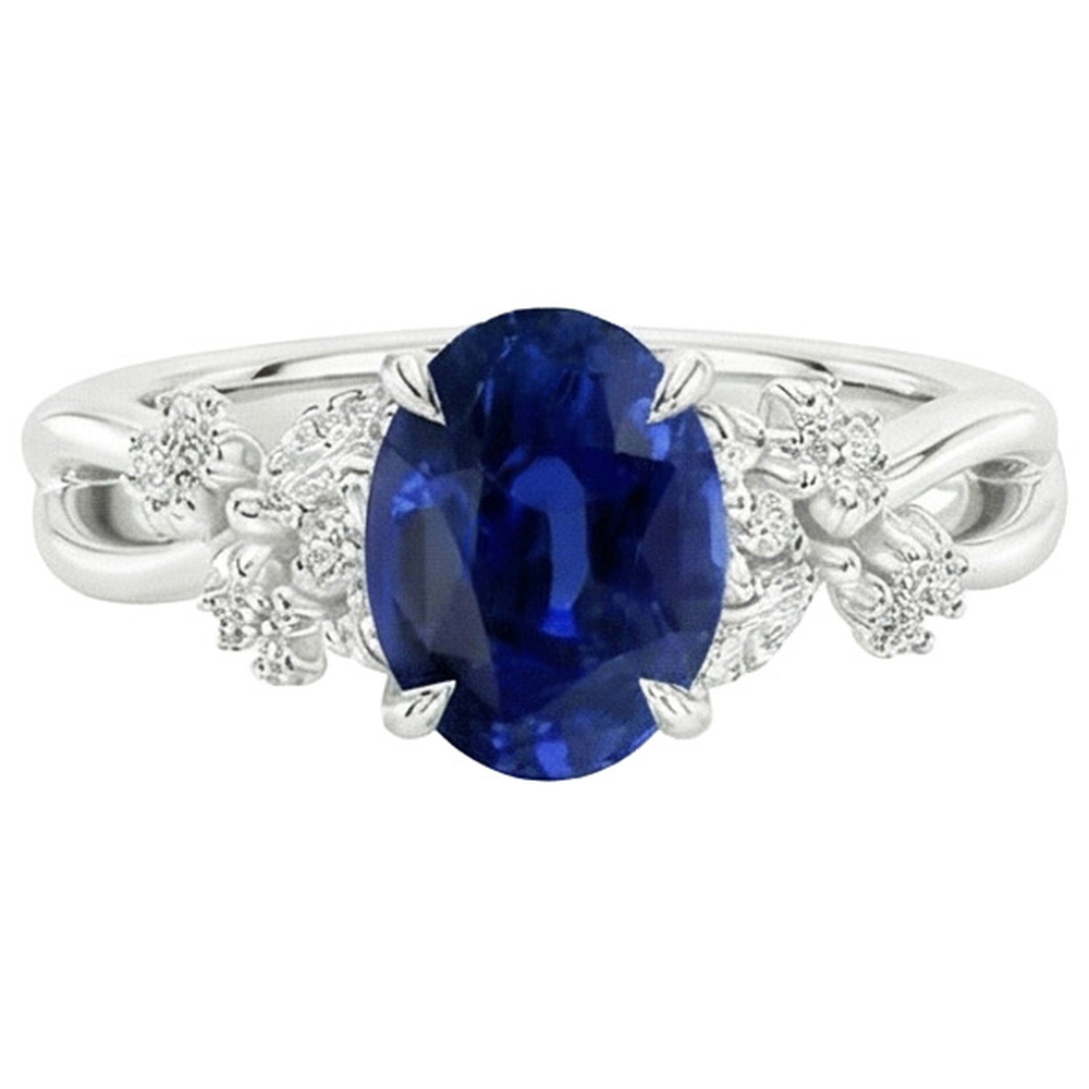 naturel marquise diamant 3.50carats bague sur blanc