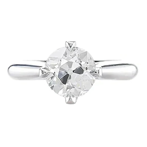 Bague Femme Solitaire Véritable Diamant 1 Carat