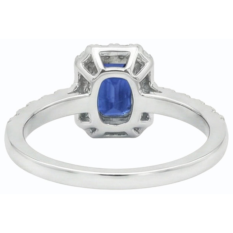 naturel diamant 3.50carats bague vue de dessus