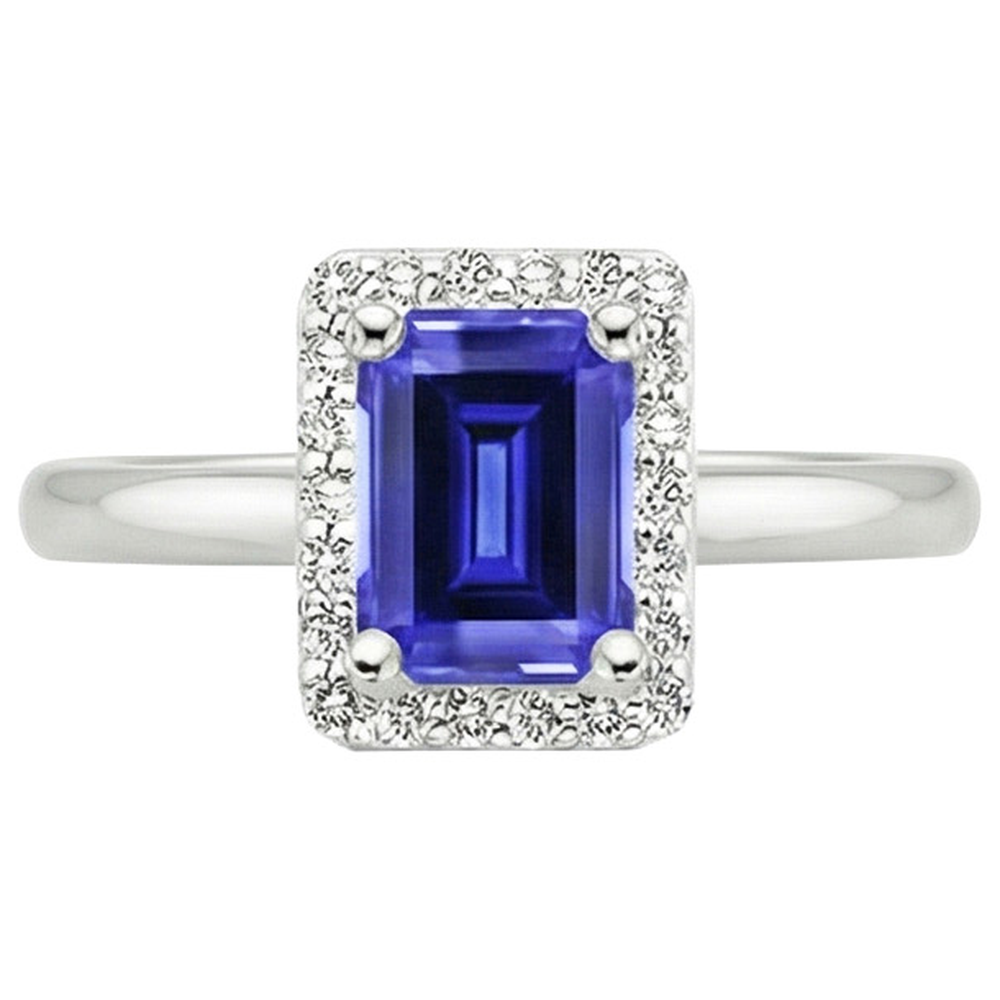 naturel diamant 4carats bague vue de profil
