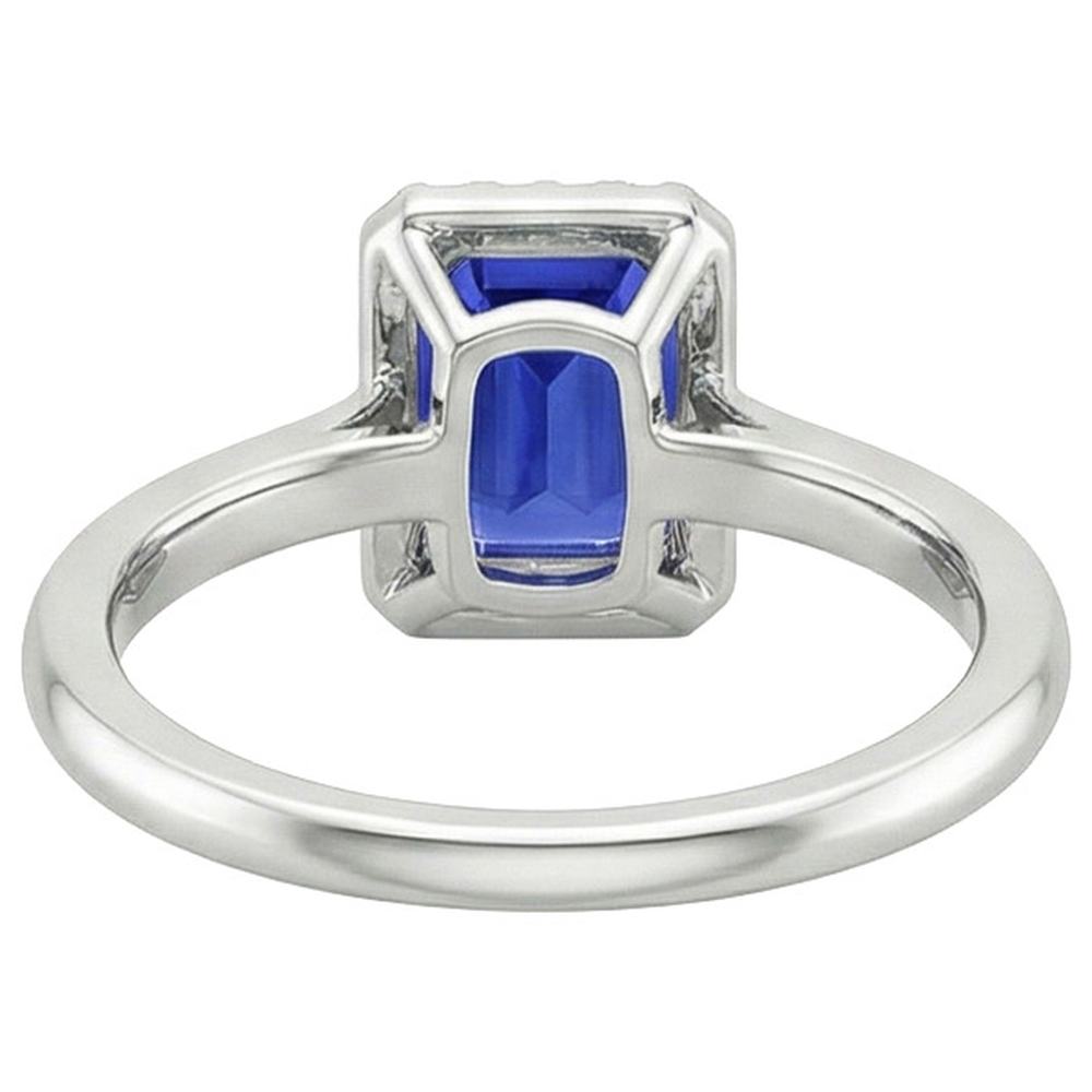 naturel diamant 4carats bague détail rapproché