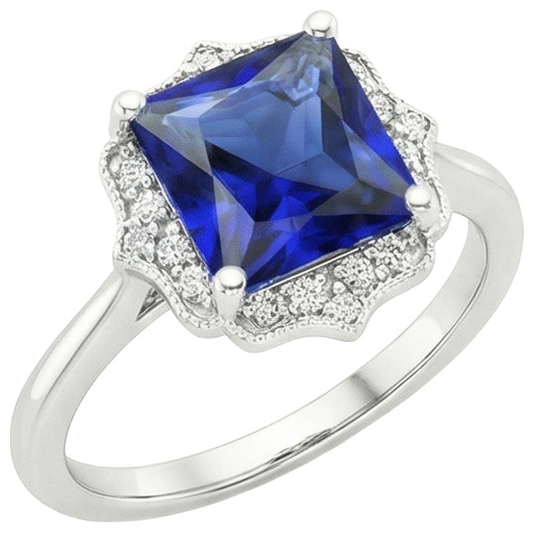 naturel diamant 6carats bague angle de côté