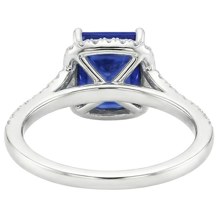 naturel diamant 6carats bague angle de côté