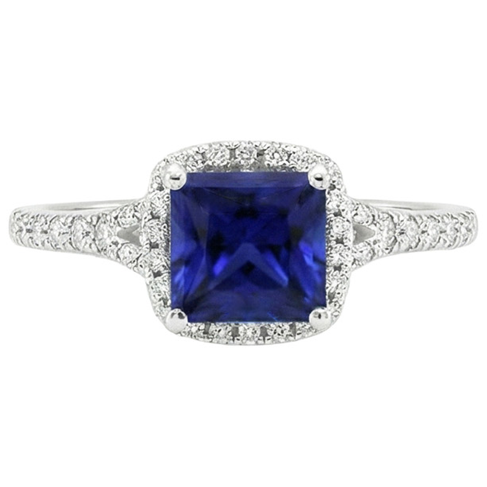 naturel diamant 6carats bague vue de profil