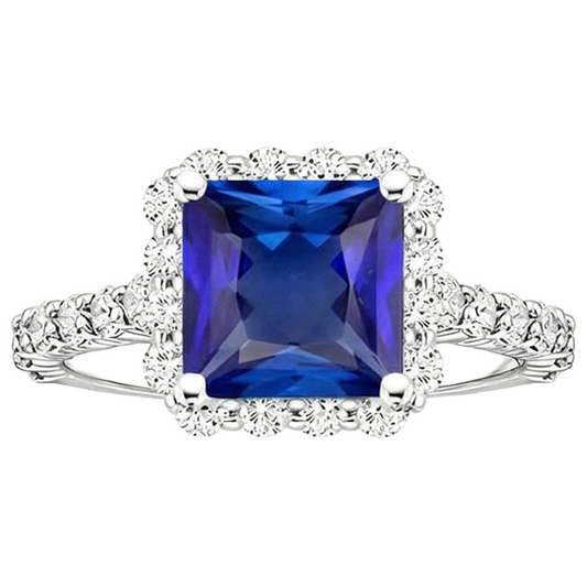 naturel diamant 4.50carats bague détail rapproché