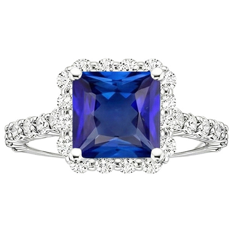 naturel diamant 4.50carats bague détail rapproché