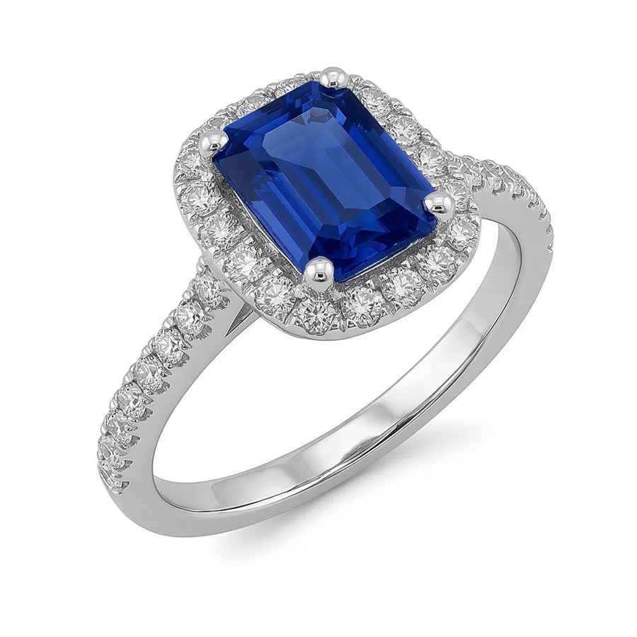 naturel diamant 3.50carats bague détail rapproché