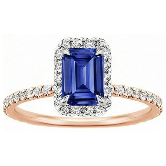 naturel diamant 4.25carats bague détail rapproché