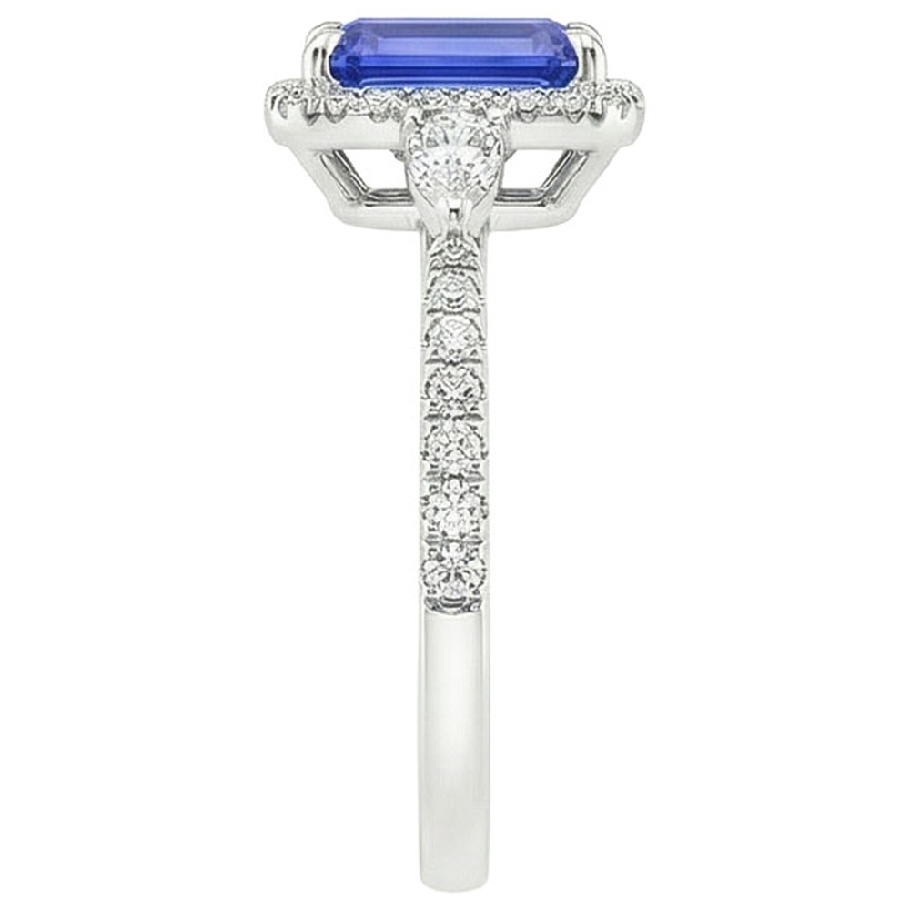 naturel marquise diamant 4.25carats bague sur blanc